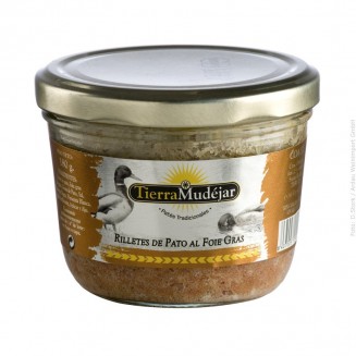 Rilletes de Pato al Foie Gras Tierra Múdejar (180 gr)
