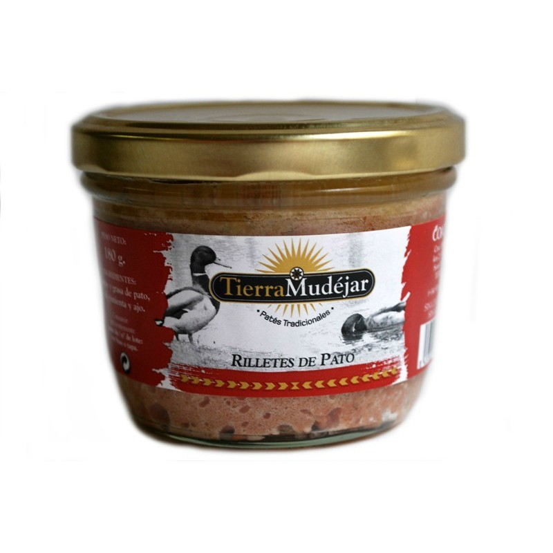 Rilletes de Pato Tierra Múdejar (180 gr) Rilletes de Pato Tierra Múdejar (180 gr)