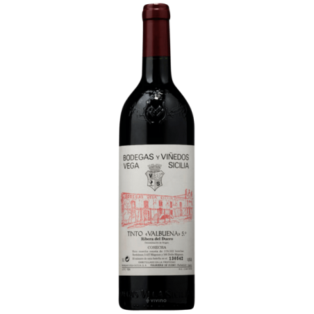 Vino Vega Sicilia Valbuena 5ºaño 2008