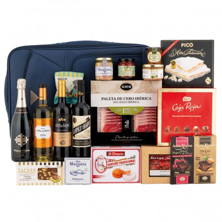 CAPRICHO MALETA GRANDE PRIVATA REF.683 Cesta de Navidad, Lote de Navidad