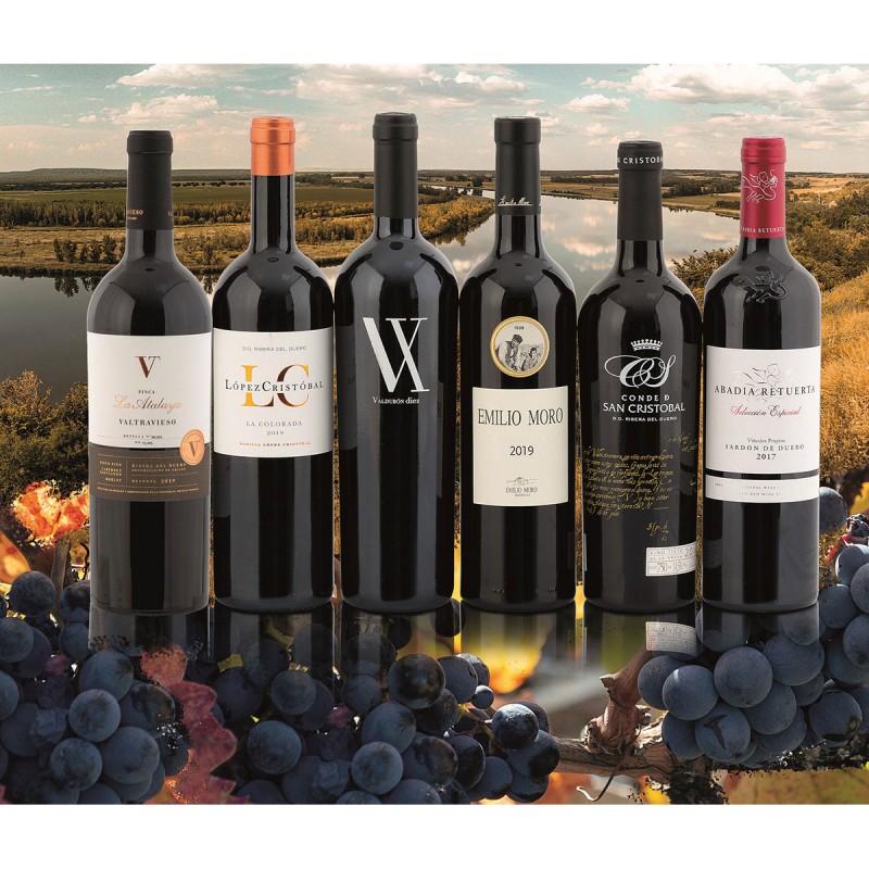 CAPRICHOS DEL DUERO 6 BOT. REF.714 Lote de Navidad CAPRICHOS DEL DUERO 6 BOT. REF.714 Lote de Navidad