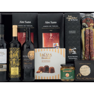 Cesta de Navidad 923 de productos de Aragón