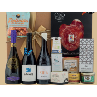 Cesta de Navidad 940 de productos de Aragón